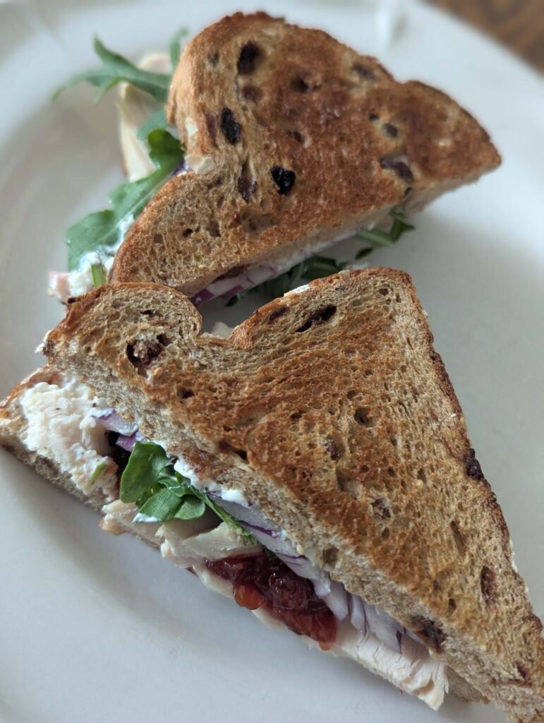 chicken sandwich sweet and savory clean