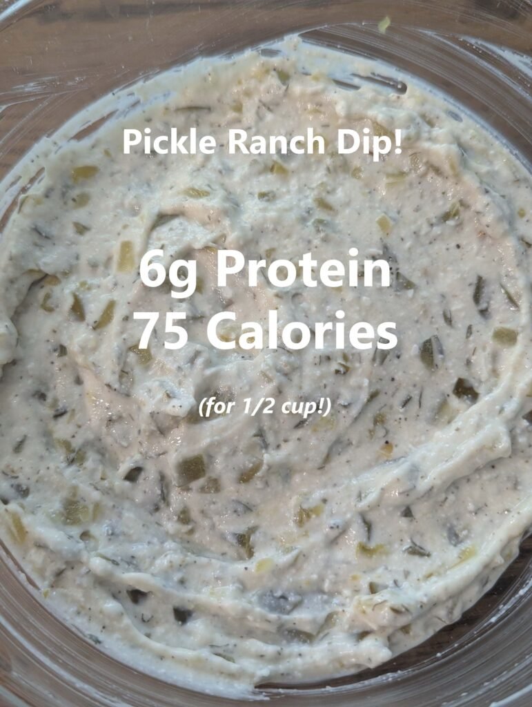 pickle ranch dip macros