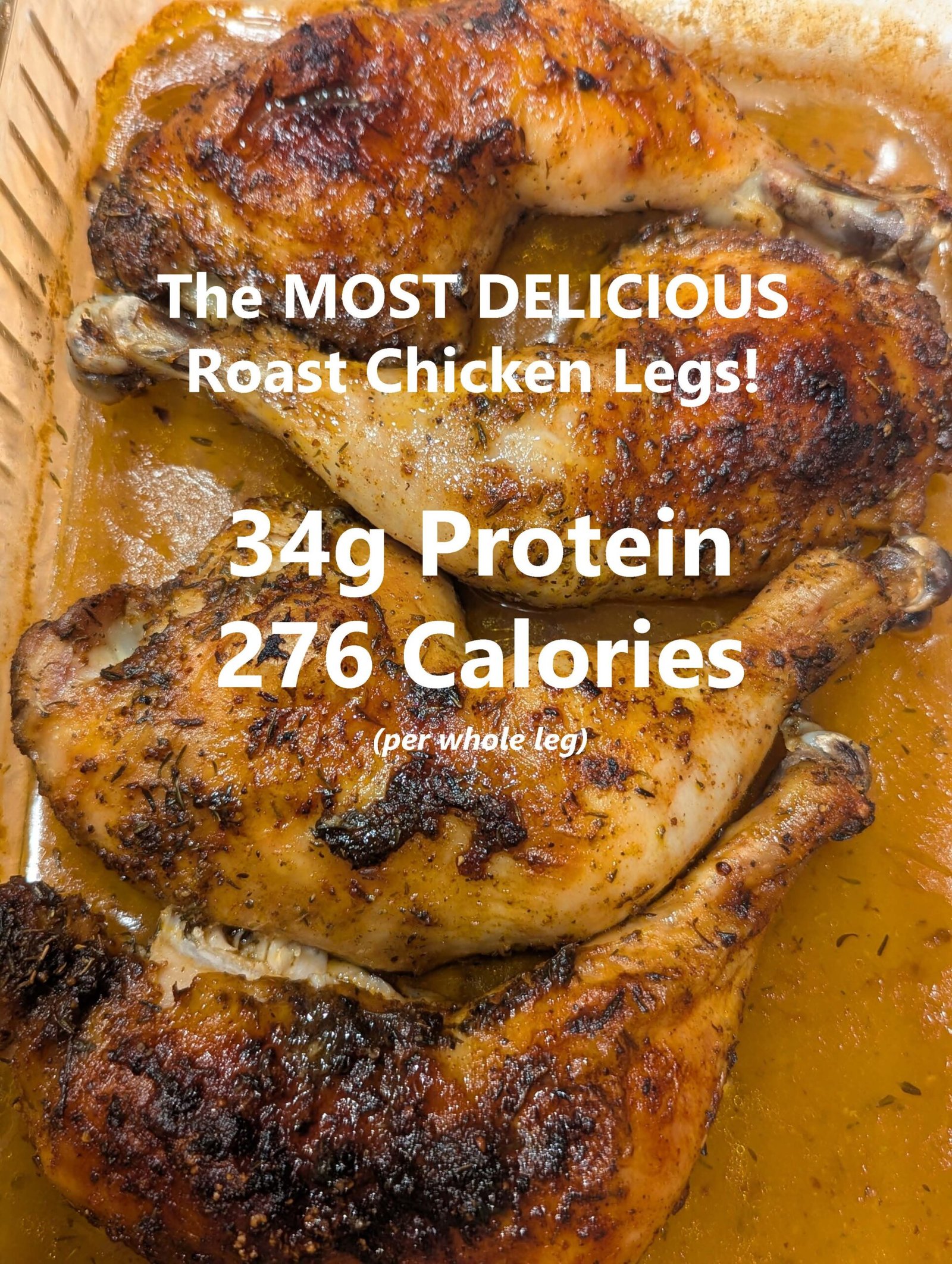 roasted chicken legs macros
