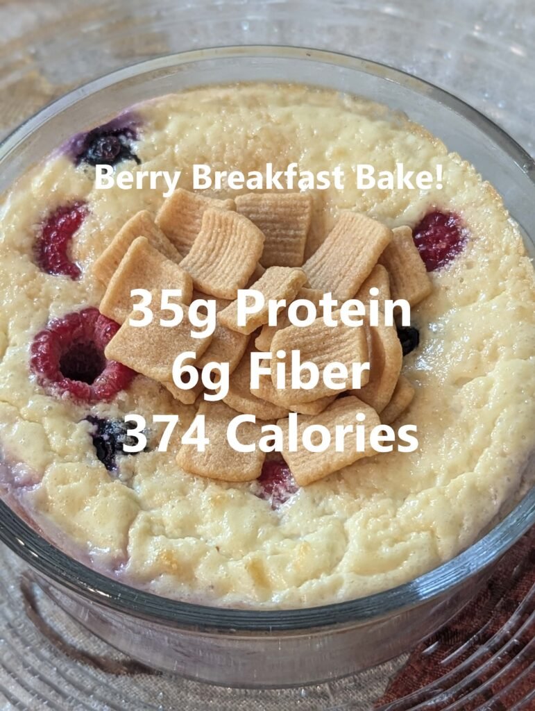 berry breakfast bake macros