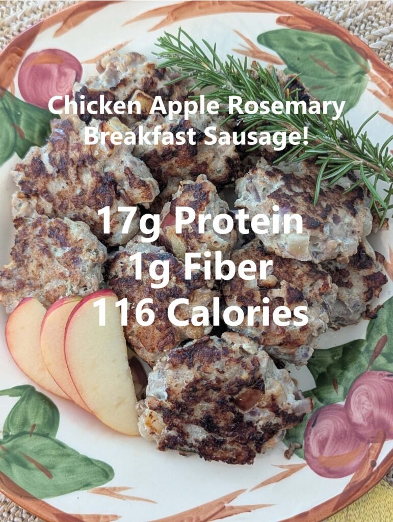 chicken apple sausage macros