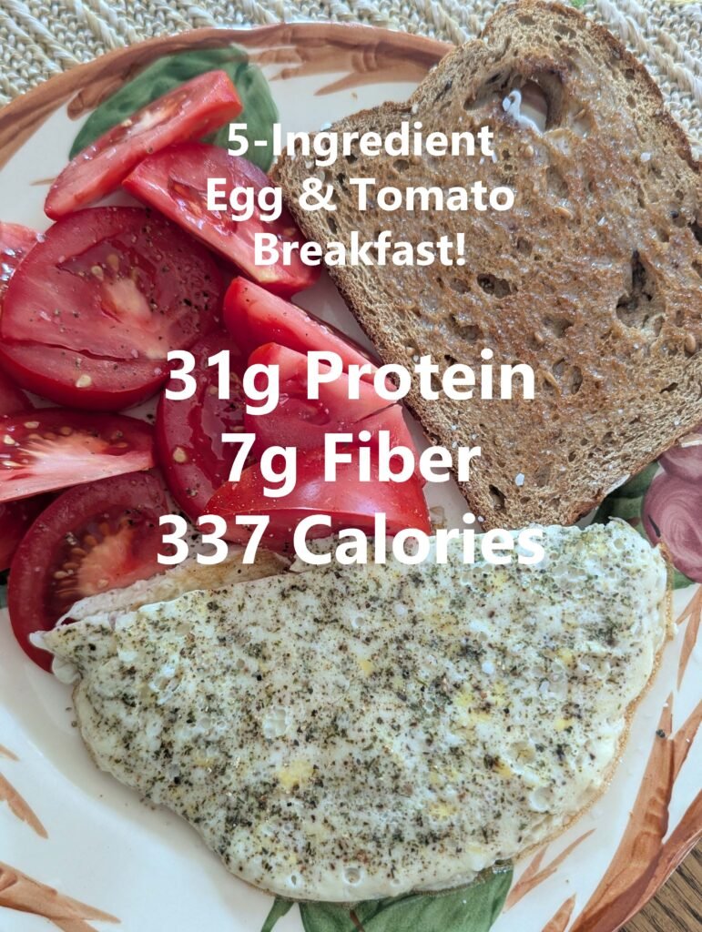 eggs and tomato breakfast macros