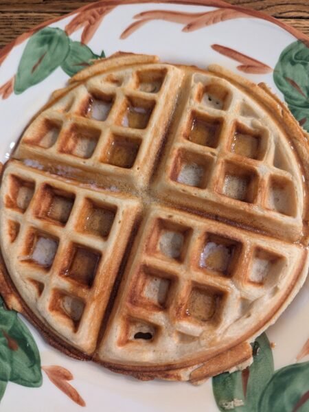 high protein belgian waffle clean